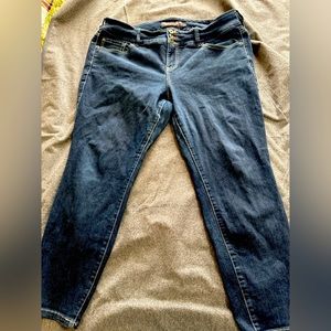 Torrid distressed blue jeans